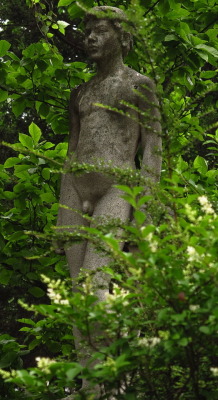 artfreyparis:    L'éphèbe                                                                                                        located at   Lycée Marcelin Berthelot-Saint-Maur-des-Fossés, France