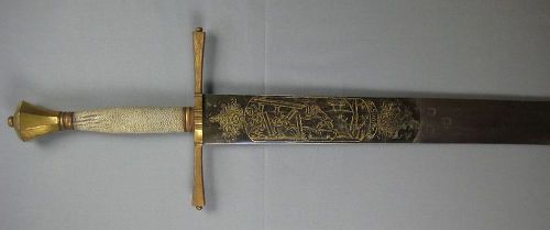 art-of-swords:Executioner’s SwordBladesmith: Johannes Wundes (German, Solingen, circa 1560&nda