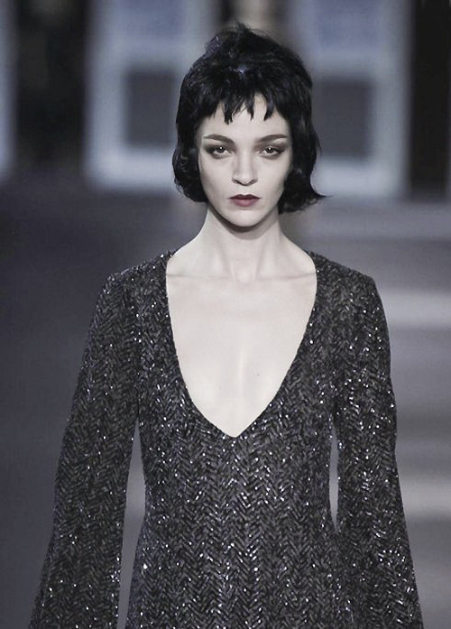 romanticnaturalism: Mariacarla Boscono at Louis Vuitton Fall 2013