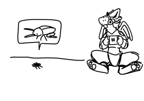 There Is A Roach In My Room...