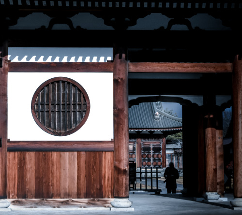 This is the entrance to Nisshinkan, one of Japan’s finest Edo-era schools, located in Aizuwaka