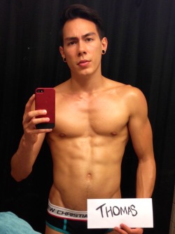 andrewchristian:  Thomas from LA Contestant