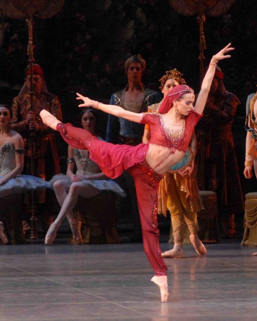 Diana Vishneva as Nikiya in La Bayadère. American Ballet Theatre. Metropolitan Opera House, Lincoln 