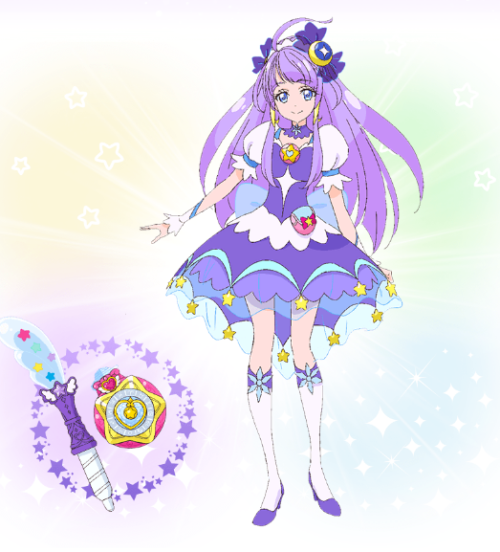 pochqmqri: The official Asahi site for Star☆Twinkle PreCure just updated with some small alterations