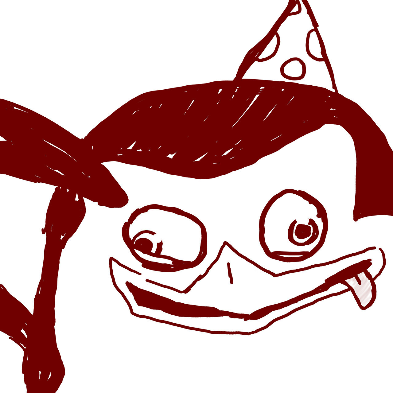 Happy birthday you amazing sinner!(mavelon)HE’S GOT A LITTLE PARTY HAT