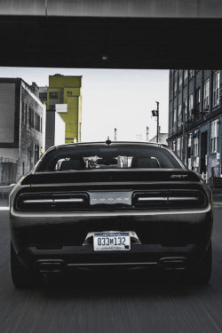 fullthrottleauto:  2015 Murdered Dodge Challenger SRT with the HEMI® Hellcat engine (by owenspackman) (#FTA)