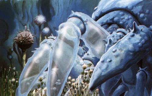 lyriumnug: Nausicaä of the Valley of the Wind concept art.