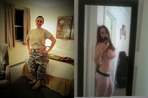 Porn photo usmc-vet91:  Military women are hot!!
