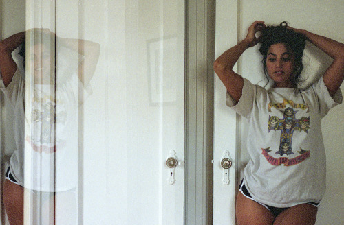 stephenvanasco: Double exposure of Monica Alvarez. 