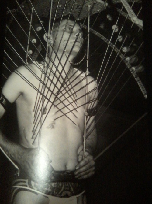 trinaechidna:  satanikmuguette:  (via mod-allure)  Some of my favorite photographs from Fakir Musafar’s “Spirit+Flesh” book.   Wow I need to own this book. 