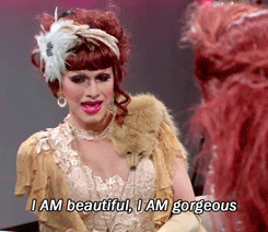 dailydragsbian:  Life Lessons From Drag Queens #65: Don’t be afraid to remind yourself you’re gorgeous! It’s not vain. It’s not silly. It’s not self-centered. It’s just true! Drag queens embody the essence of what it means to be a powerful