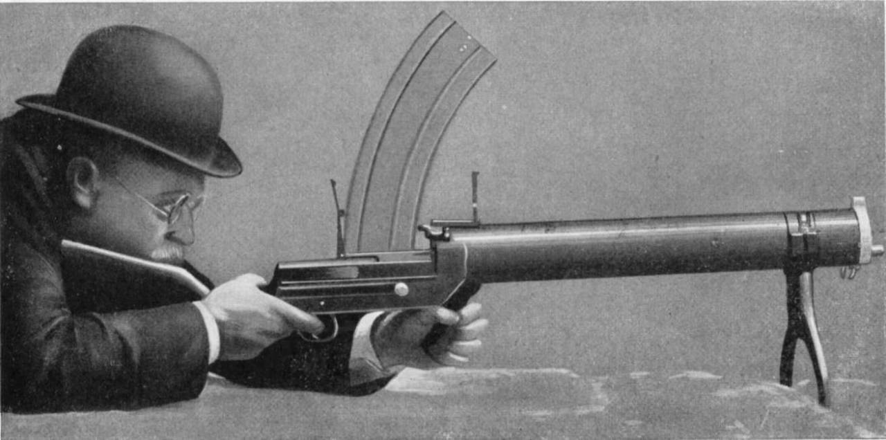 peashooter85:  The First True Machine Gun —- The Kjellman Light Machine Gun, Most