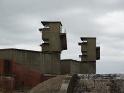 architectureofdoom:  Gates of Avalon: Landguard Fort, Felixstowe, Suffolk, UK taken by Paul Hayworth, April 2015. Submitted by nicoleboitoshayworth 