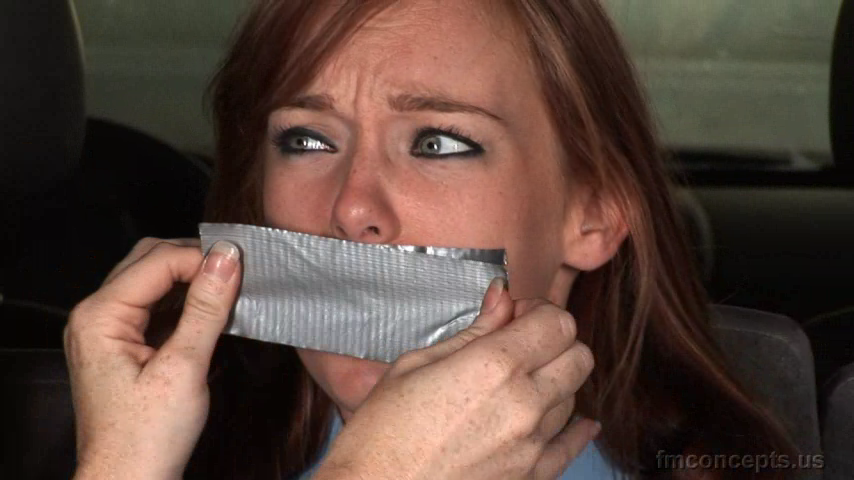 qualitybondage:  The moment the duct tape is applied, You can almost hear the words