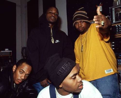 90shiphopraprnb: Mobb Deep, Nas and Raekwon | NYC - 1995 | Photo by Chi Modu