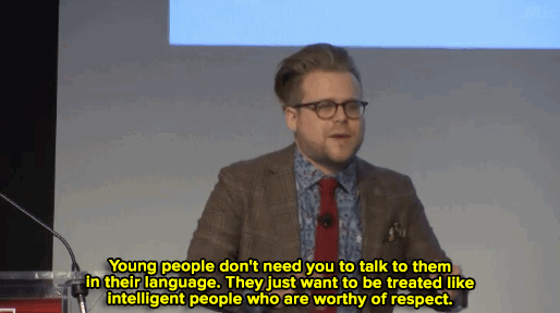 micdotcom:  Watch: Comedian Adam Conover just obliterated every stereotype about millennials in one presentation.  
