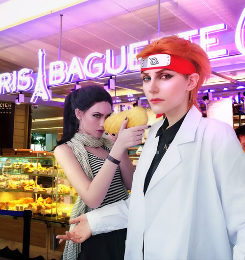 no one can hide from my baguette, Moiruto-senpai me as Widowmaker, Moira by Aoi Hanna instagram: dio