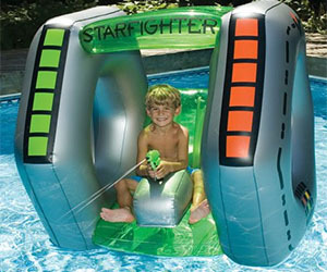 Spaceship Inflatable Pool ToyThe lucky pilot of the spaceship… Spaceship Inflatable Pool ToyT