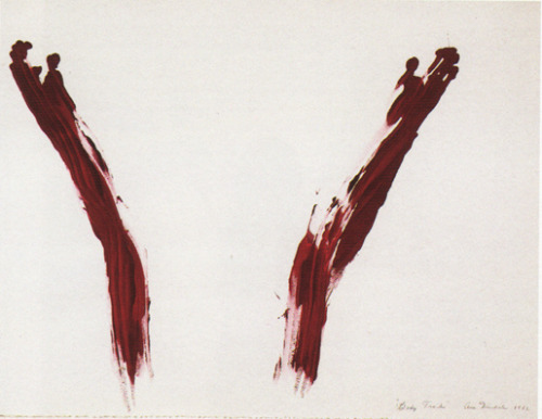 Porn photo ethergaunts: body tracks, ana mendieta, 1974