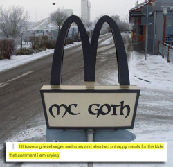 srsfunny:  Hi, Welcome To McGoth