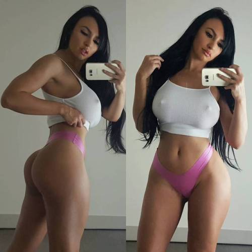 pornworlddotgov: Iryna showing off some current street fashion in Porn World.