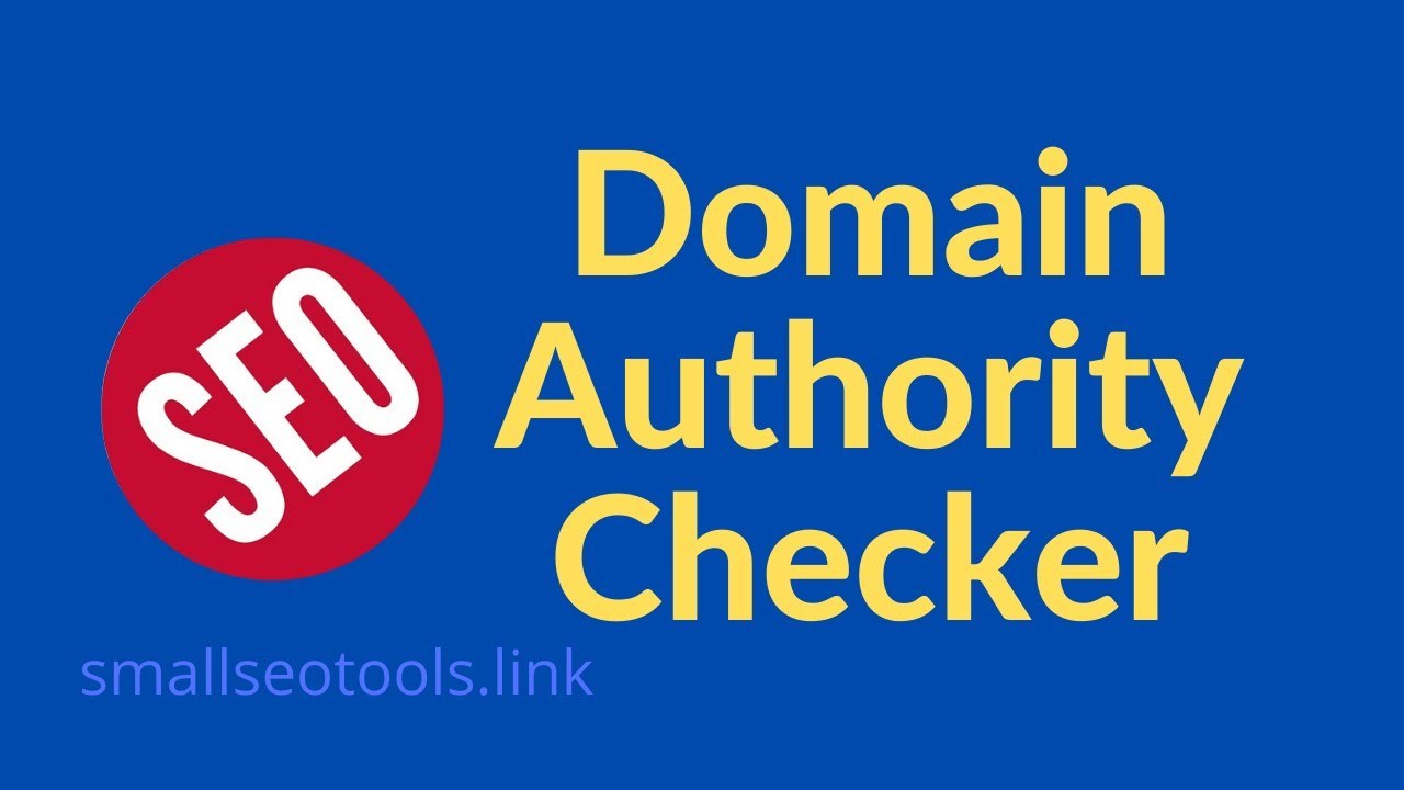 Domain Authority Checker