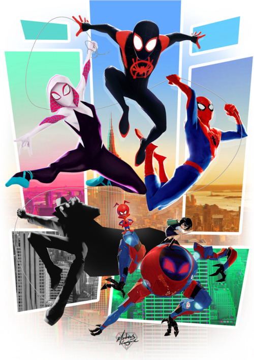 mateuscpm: Into the Spider-verse design for Biohazard