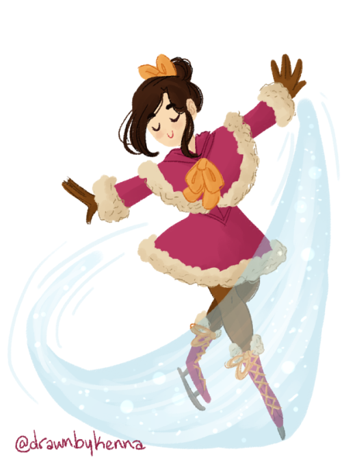@31witches 11, Ice Skater Witch! I promised myself I wouldn’t use cool colors in her outfit an