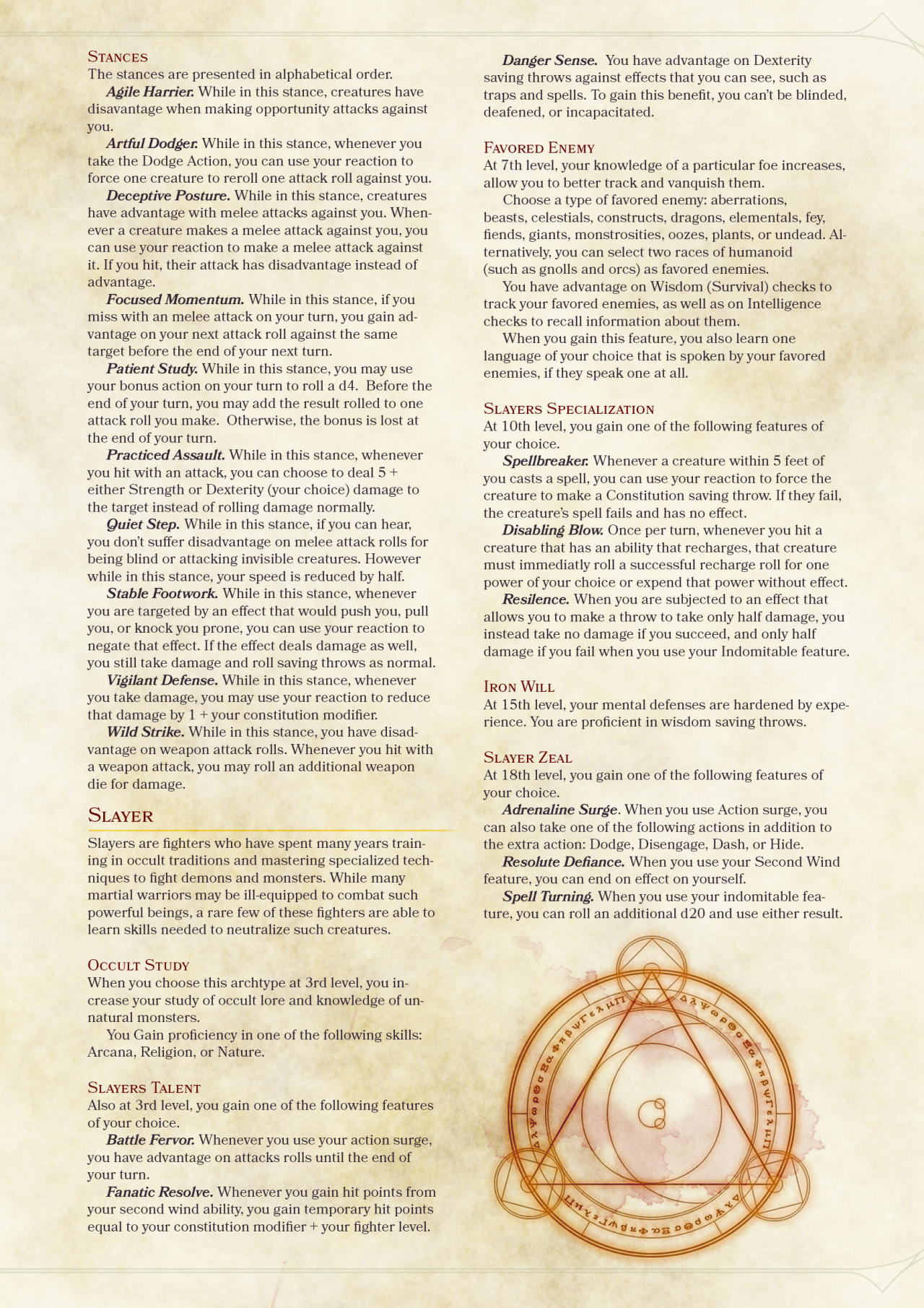 DnD 5e Homebrew — Barbarian, Fighter, Monk Rogue subclasses by...