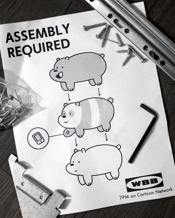 wedrawbears: Tune in today for some awesome We Bare Bear Shorts at 7!!! “Assembly