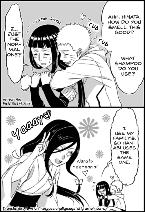 occasionallyisaystuff:  Source:  ナルヒナログ2 by  HAL   Translation: Me Typeset: U.T.L. This takes place before The Last, at least partially.  