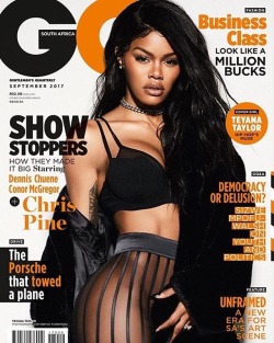 eyeblogaboutnothin:  Teyana Taylor for GQ