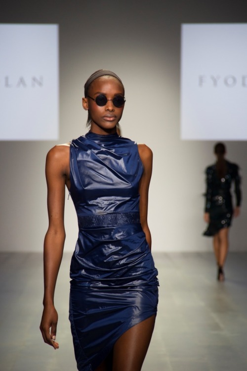 “Fyodor Golan” at London Fashion Weekend. 