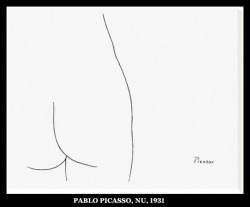 adhemarpo:  Pablo Picasso, Nu, 1931 