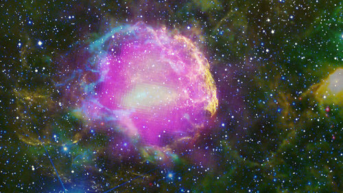 NASA’S Fermi proves supernova remnants produce cosmic rays A new study using observations from NASA’s Fermi Gamma-ray Space Telescope reveals the first clear-cut evidence the expanding debris of exploded stars produces some of the fastest-moving matter