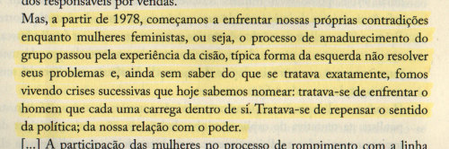 Maria Quartim de Moraes sobre sua militância feminista dentro do jornal Nós Mulheres. E