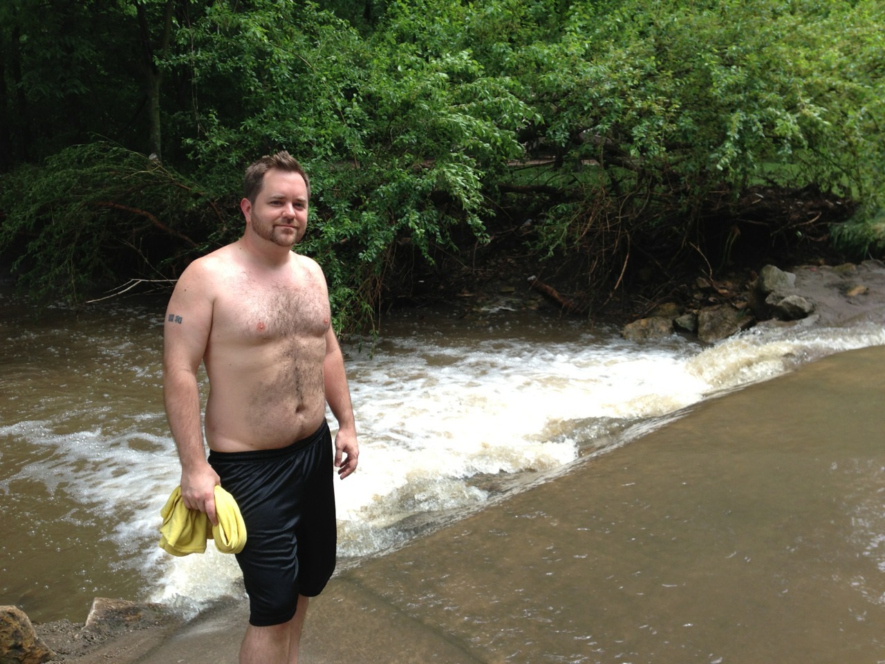 corsmos:  northerncubmn:  sleepswithteddy:  We got a lot of rain. The river by us