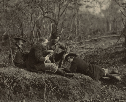 Alexander Gardner (1821-1882)Walt Whitman and Partyc. 1863Albumen silver printThe Western Reserve Hi