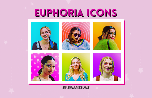 binariesuns:EUPHORIA ICONS12 icons with 6 versions each one (3 different colors + 3 w/textures)Don&r