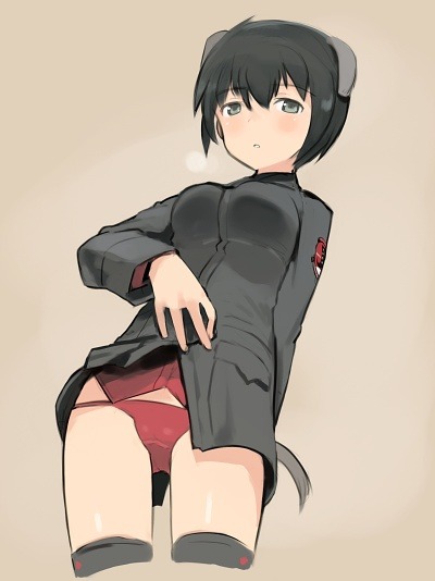 good-dog-girls:  Luciana Mazzei a character from the Strike Witches anime/manga series,
