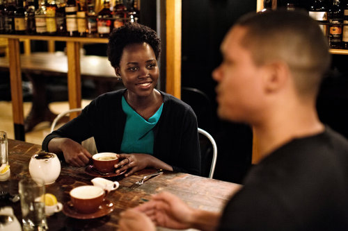 celebritiesofcolor:   Lupita Nyong'o and Trevor Noah for The New York Times 