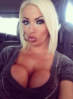 Tremendouslybigfakesiliconbimbos:  Fake Tits Fake Lips Huge Fake Breasts Fake Plastic