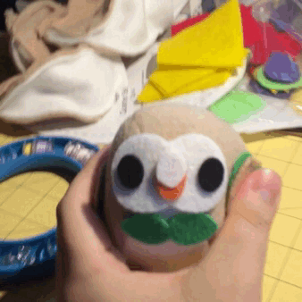 frenziedgem1:beetlebuddy:dailyrowlet:You inspired me to make these babies! They even have a squeaker