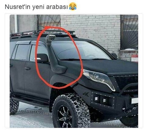 Nusret'in yeni arabası