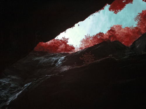 Some of the infrared photographs from hiking in the region of Germany’s highest mountain, the Zugspi