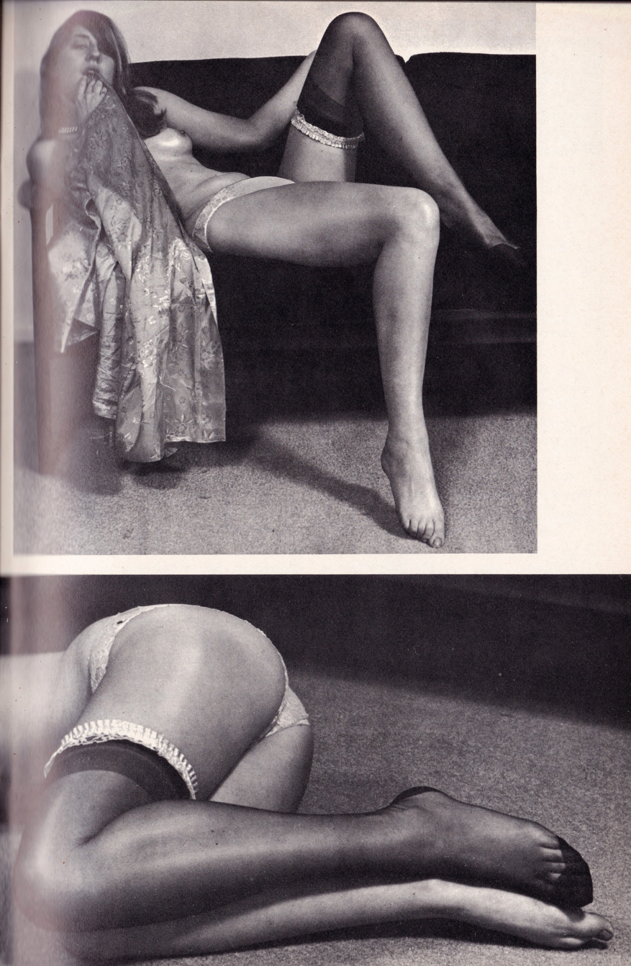oldtimeerotica:  Heels and Hose vol.3 #3. Magazine scan. 2nd quarter, 1961.Model: