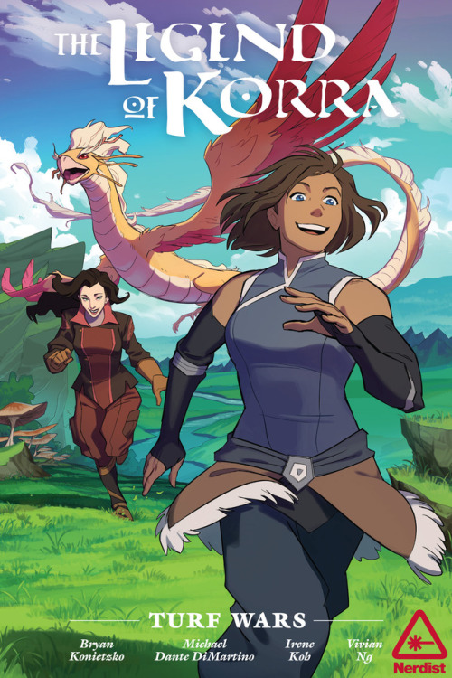 metalwarrior22:Nerdist just revealed the cover for The Legend of Korra: Turf Wars Library Edition, b