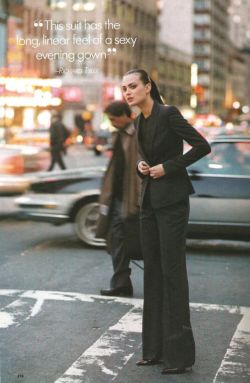 Larastonesbitch:&Amp;Ldquo;Lean Lines&Amp;Rdquo; Shalom Harlow By Peter Lindbergh