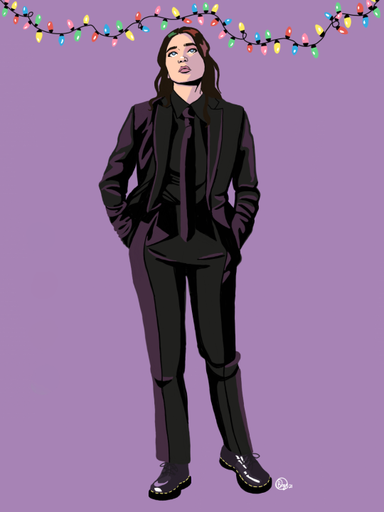 somekindofdisasterss:Kate Bishop in a suit 🏹I absolutly loved the first two episodes