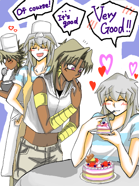 yes!. Bakura can bake :D